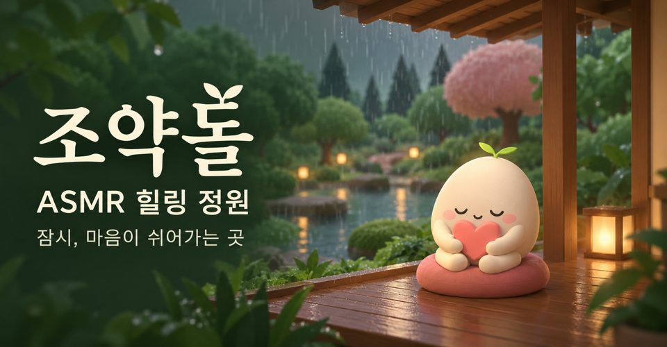 조약돌 — ASMR 힐링 정원
